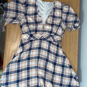 Francesca’s platted dress
